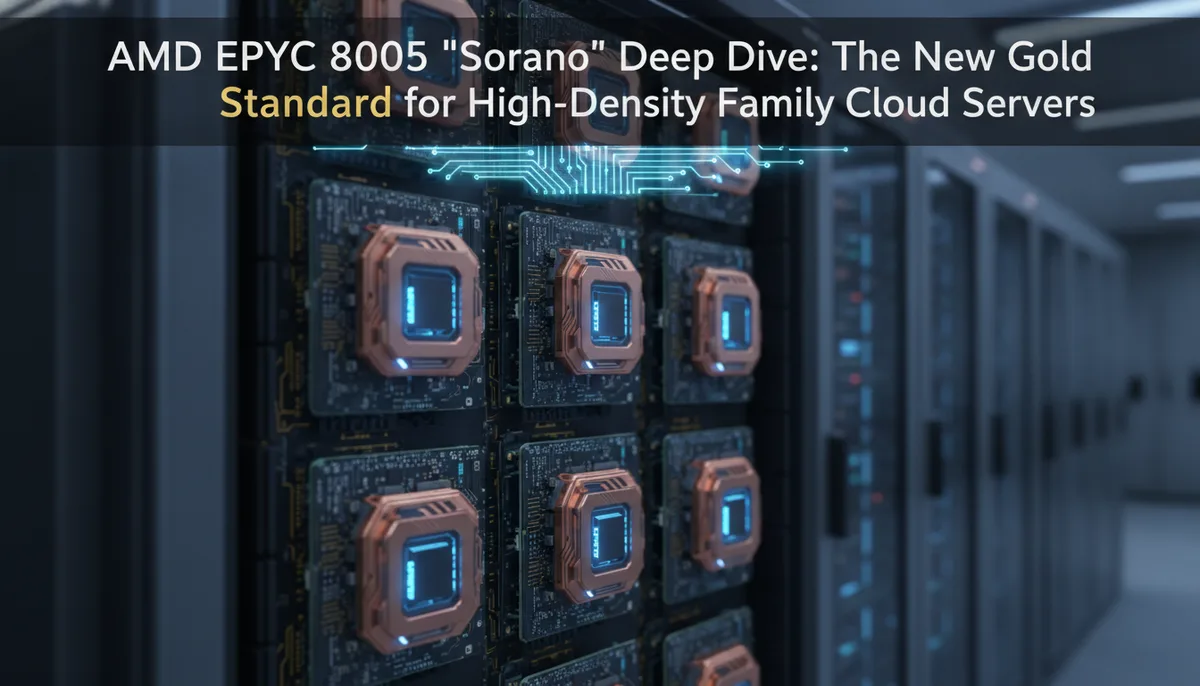 AMD EPYC 8005 "Sorano" Deep Dive: The New Gold Standard for High-Density Family Cloud Servers visual summary