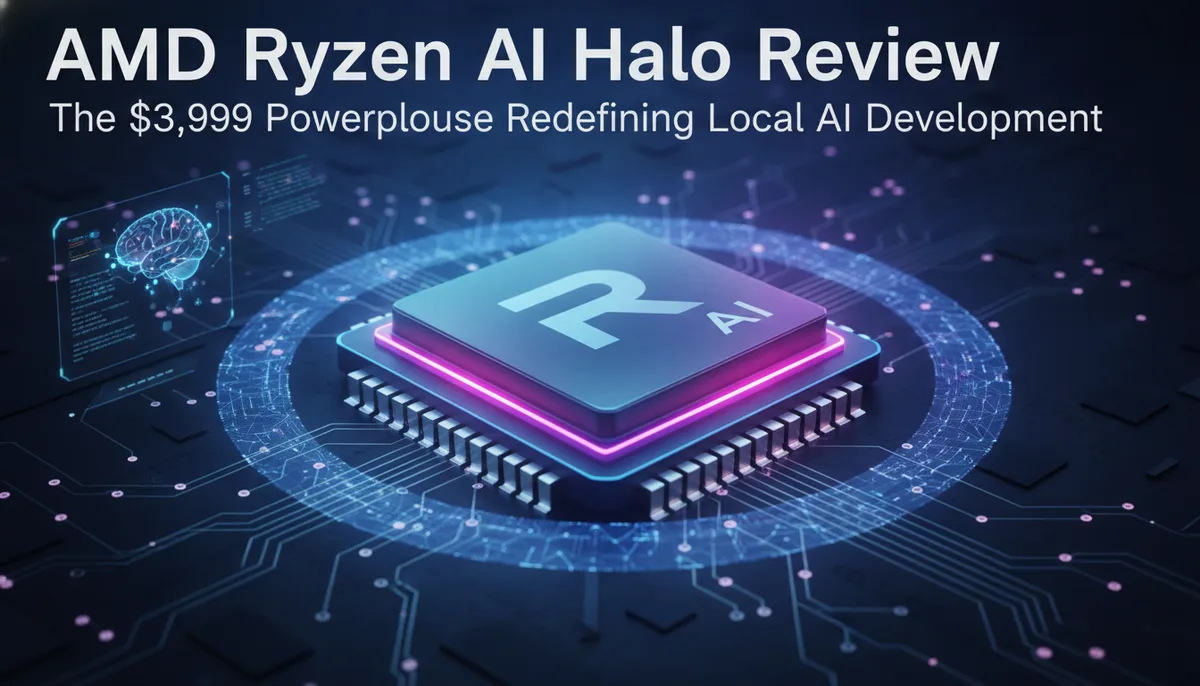 AMD Ryzen AI Halo Review: The $3,999 Powerhouse Redefining Local AI Development visual summary