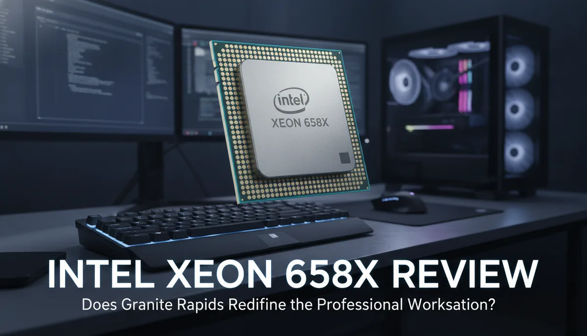 Intel Xeon 658X Review: Does Granite Rapids Redefine the Professional Workstation? visual summary
