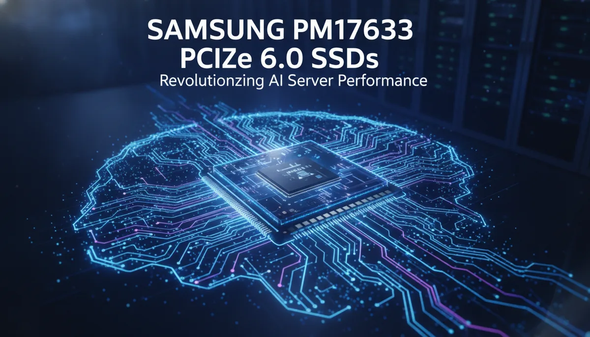 Samsung PM1763: How PCIe 6.0 SSDs are Revolutionizing AI Server Performance visual summary