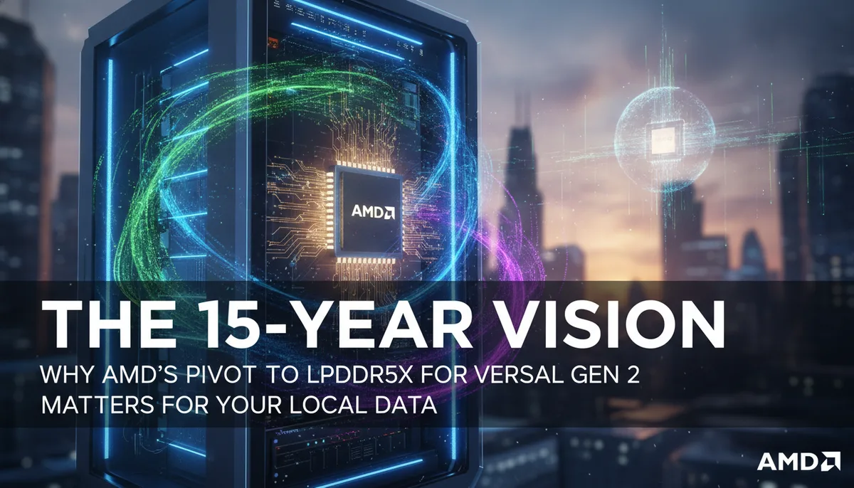 The 15-Year Vision: Why AMD’s Pivot to LPDDR5X for Versal Gen 2 Matters for Your Local Data visual summary