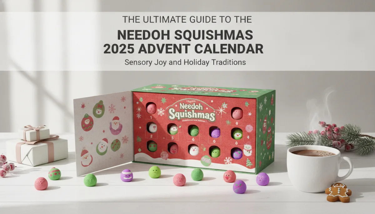 The Ultimate Guide to the NeeDoh Squishmas 2025 Advent Calendar: Sensory Joy and Holiday Traditions visual summary